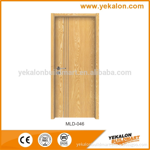 Yekalon Hot Sale Interior melamine door Interior water proof laminated door